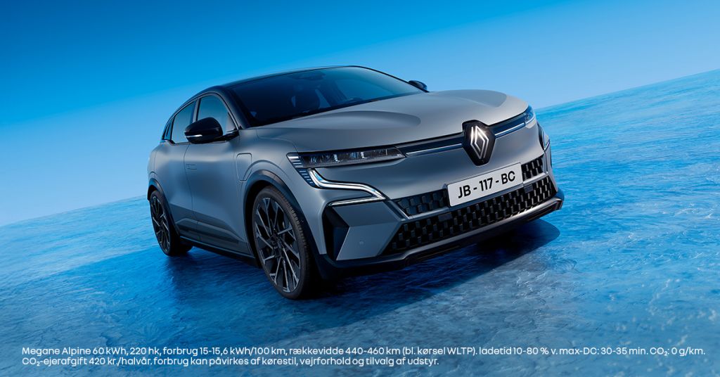 Når elbil møder sportslig elegance: Renault Megane E-Tech esprit Alpine