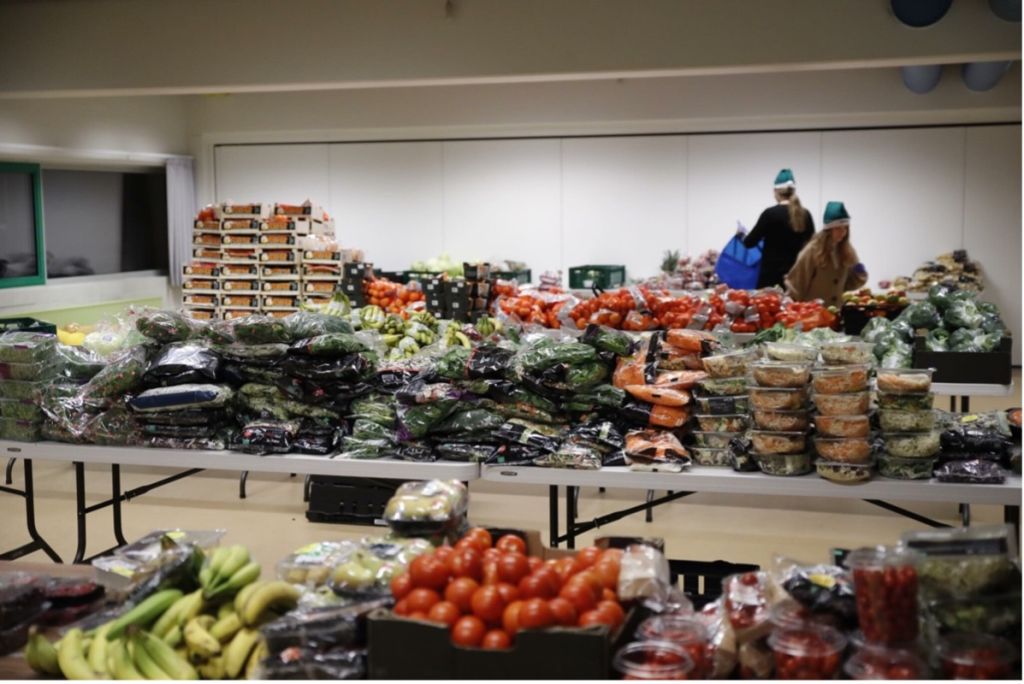 Fra en halv lasagne til 35 tons mad om dagen