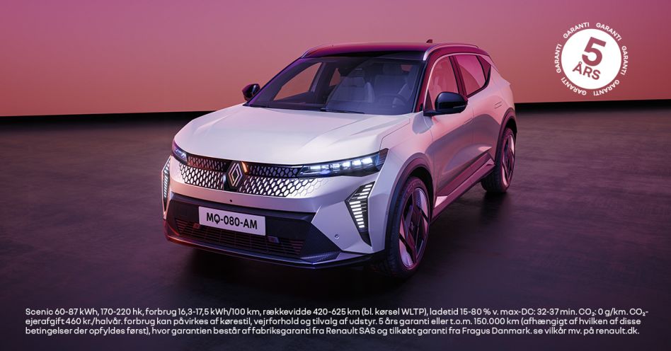 Renault åbner dørene: Mød publikumsfavoritterne til nytårskur