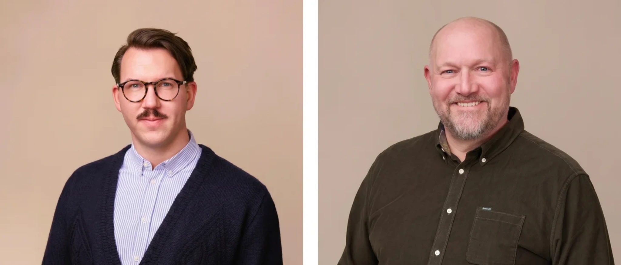 Magnus Ludvigsen, produktansvarlig for kort og kortbetalinger, og Rune Gust, Partnership Manager hos Bank Norwegian